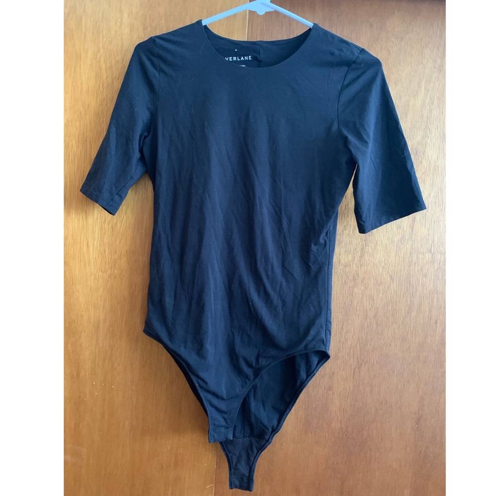 Everlane Short-Sleeve Crew Neck Bodysuit